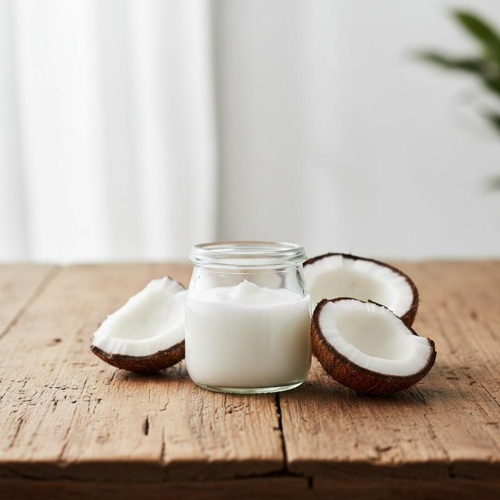 Aceite de coco puro extra virgen orgánico