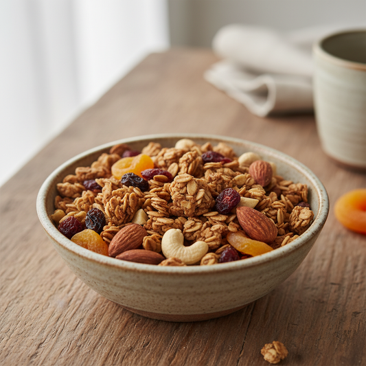 Mix granola