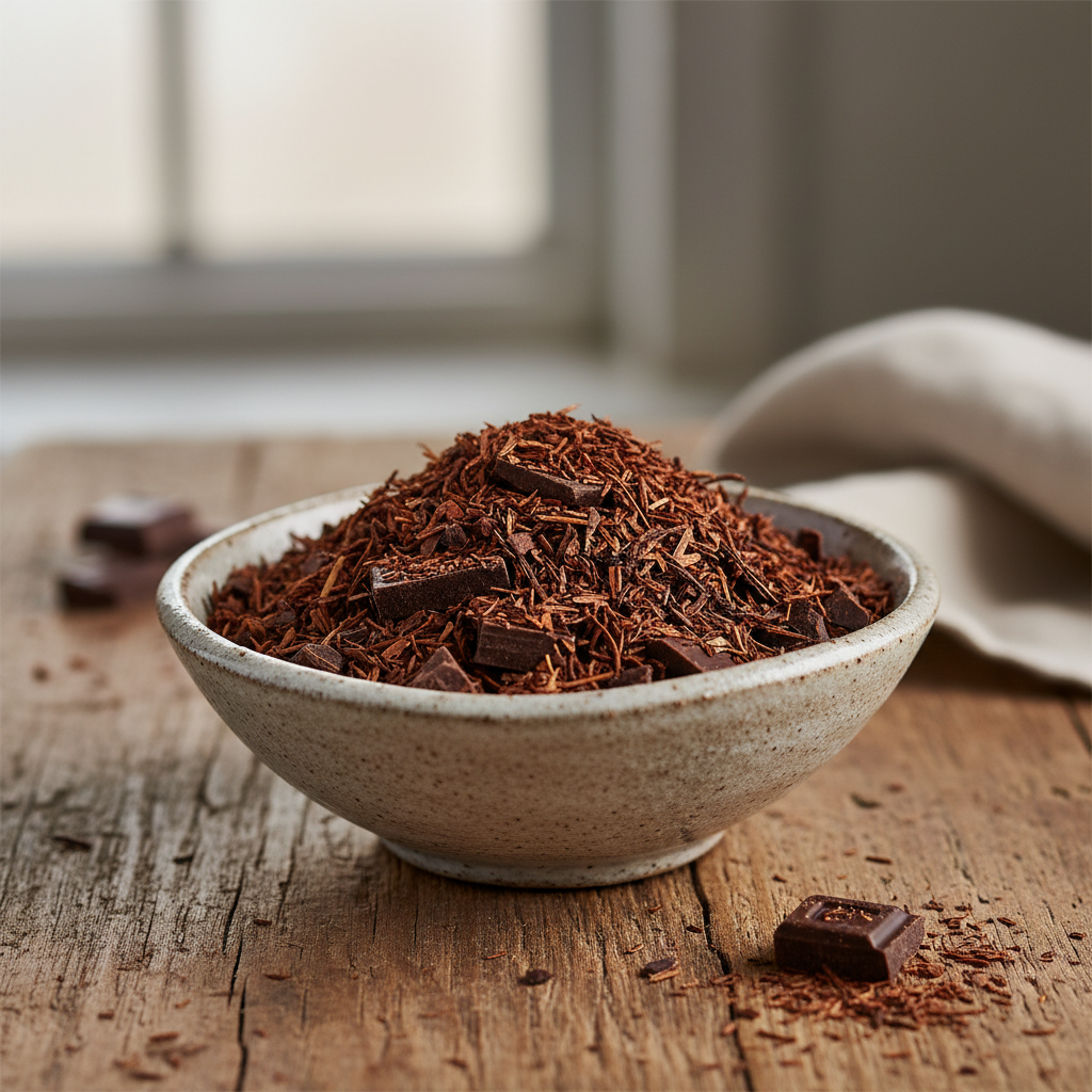 Té rooibos con chocolate